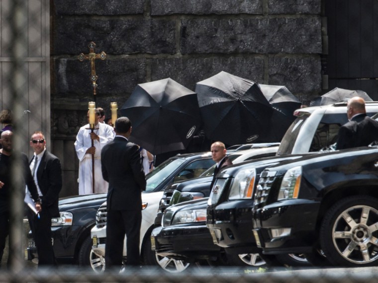 Image: James Gandolfini casket