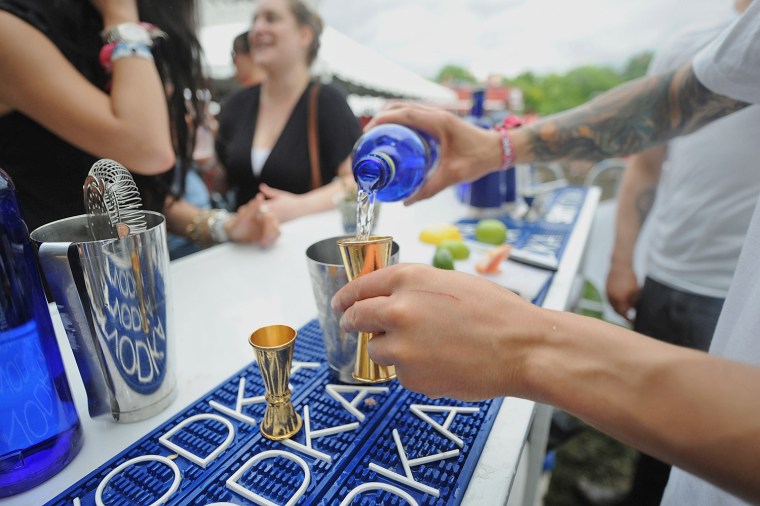 NEW YORK, NY - JUNE 08:  A general overviw of the SKYY Vodka stage At Governors Ball - Day 2  on June 8, 2013 in New York City.  (Photo by Brad Barket...