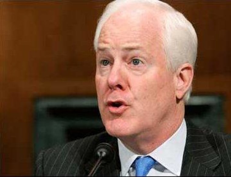 Cornyn's Secret Sources