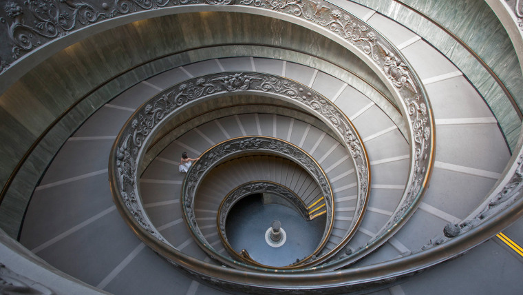 The dress at the Vatican.