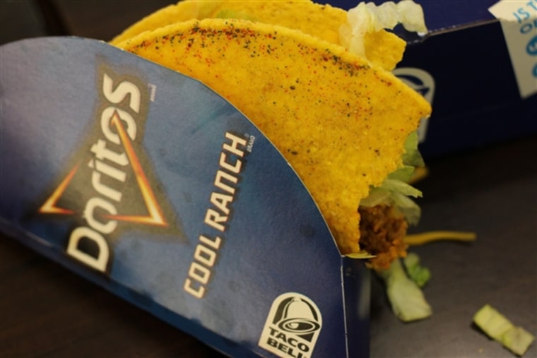 Image: Taco Bell's Cool Ranch taco