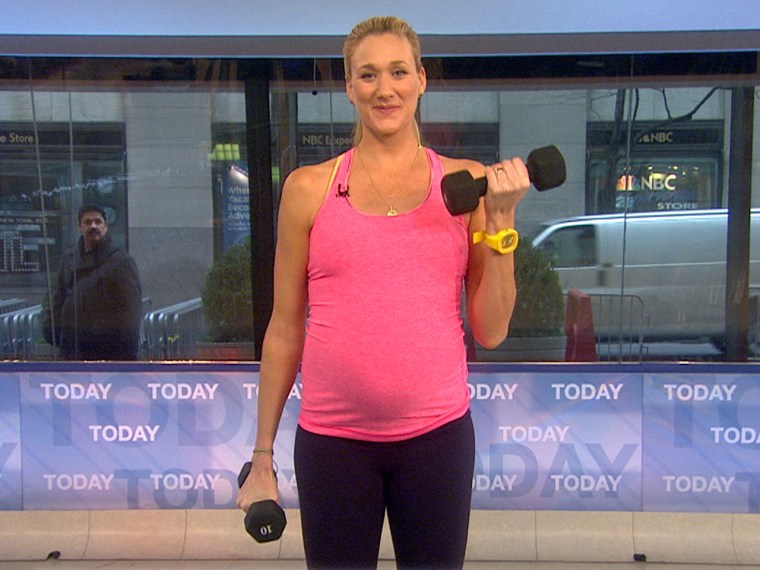 Kerry Walsh Jennings shares her pregnancy workout.