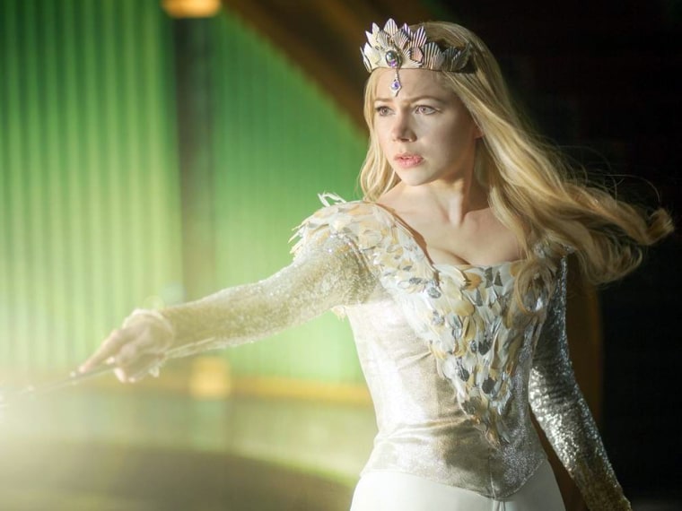 Dear Glinda (Michelle Williams), we love you and don't like seeing you tortured.