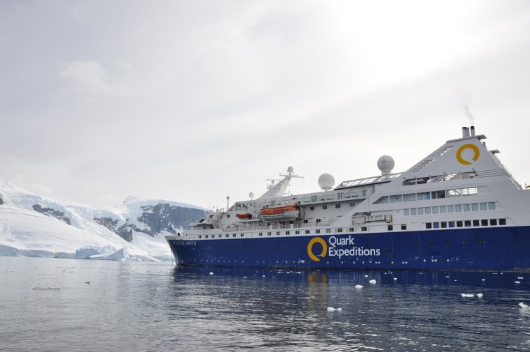 The Ocean Diamond expedition ship