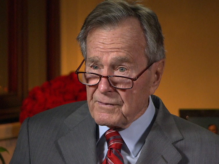George H.W. Bush is an avid letter-writer.
