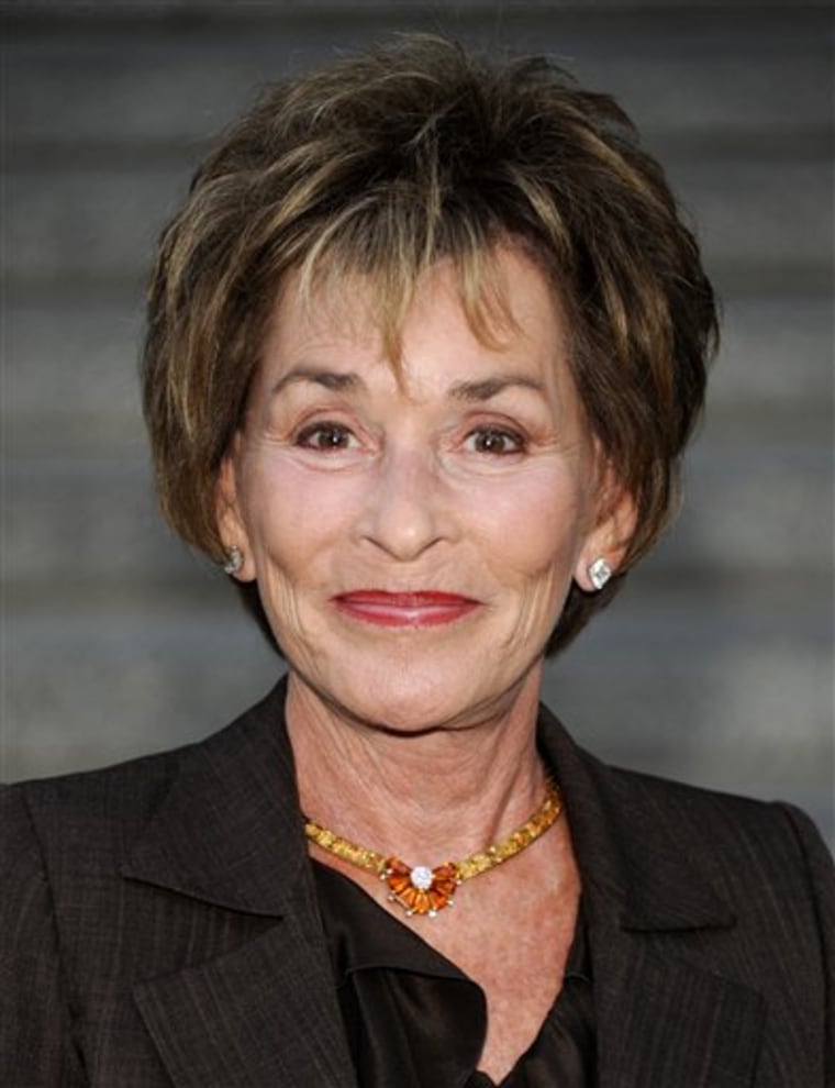 Judge Judy Sheindlin.