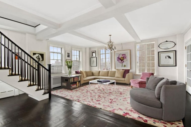 Mary Louise Parker's 10-room duplex in Greenwich Village in lower Manhattan is on the market for the third time this year.
