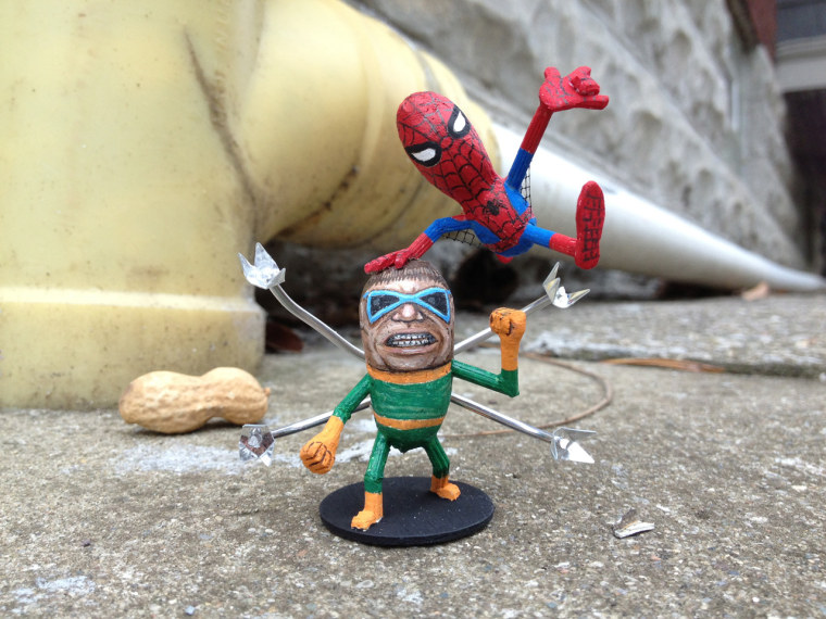 Doc Ock and Spider-Man.