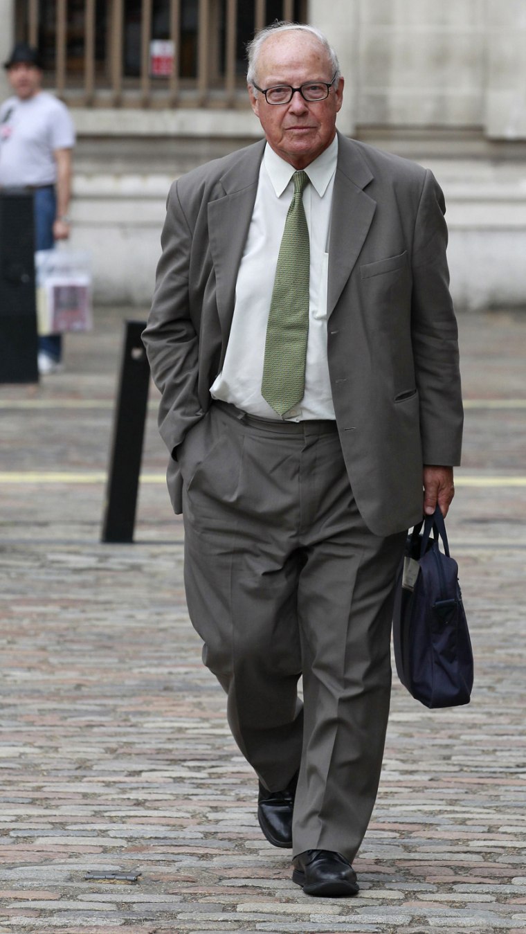 Former U.N. chief weapons inspector Hans Blix arrives to give evidence to the Iraq Inquiry at the Queen Elizabeth II Conference Center in London on July 27, 2010.