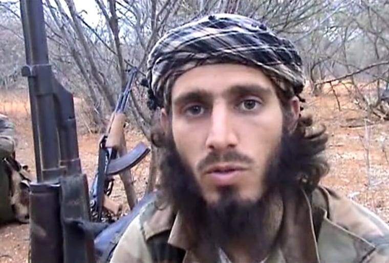 Abu Mansour al-Amriki (The American) is suspected of being a member of an insurgent group active in Somalia.