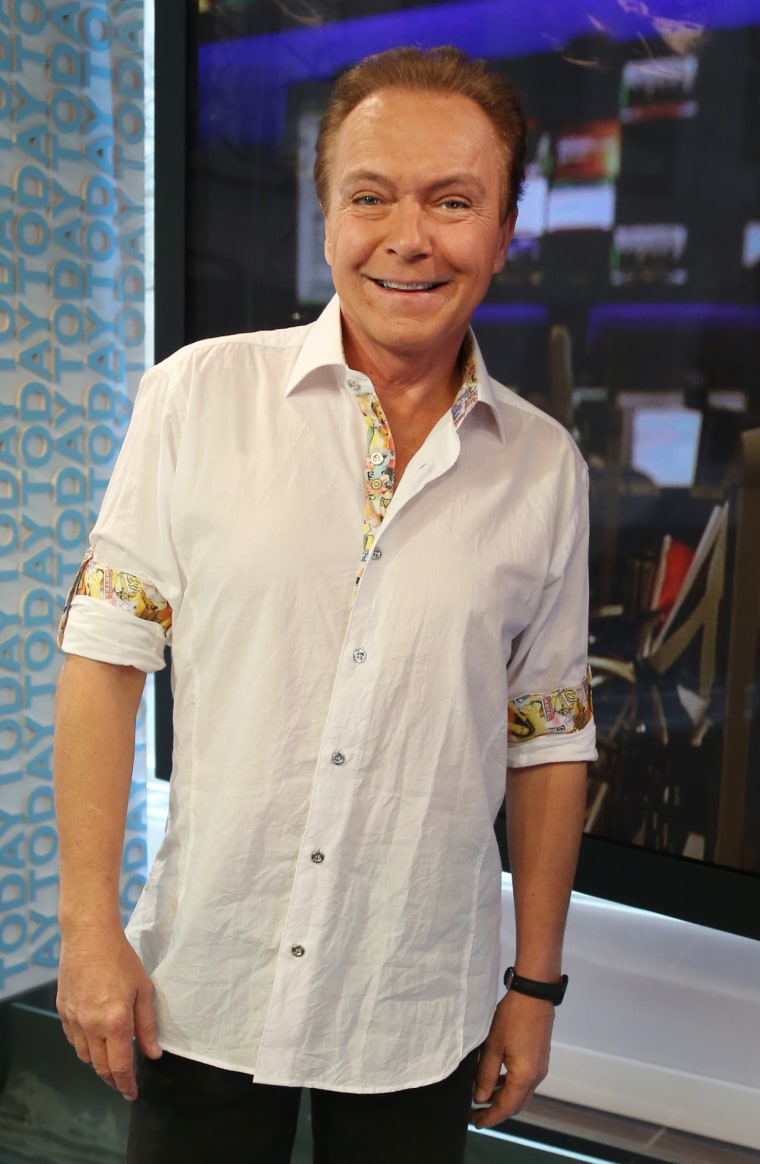 David Cassidy Thursday, March 21, 2013, in New York, N.Y. (Rebecca Davis / TODAY)