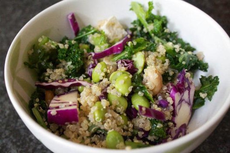 Try this delicious quinoa dish for a meatless protein punch.