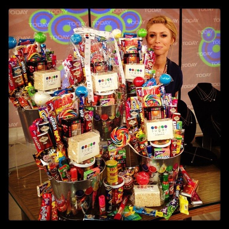Jill Martin featured a giant candy gift basket during the latest installment of Steals and Deals.