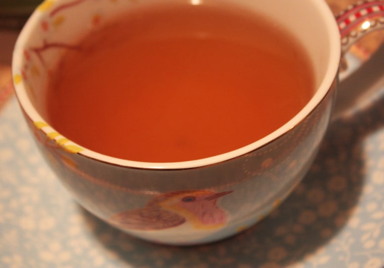 Need a sweet warm-up? Aloe Serenity flavored tea might be an option.