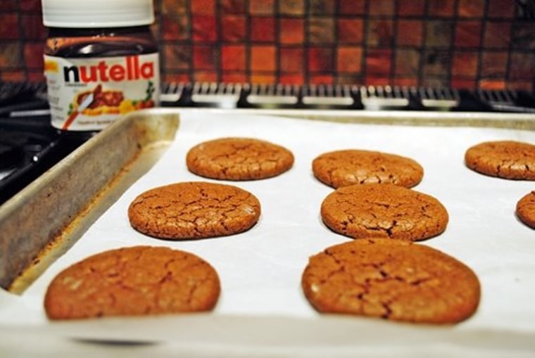 Make Barbara's delicious chocolate Nutella cookies.