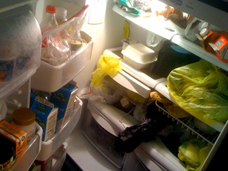 This is one of the fridges in 30 Rock. When will the thief strike again?