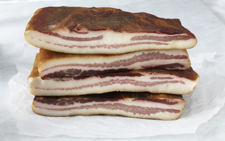 Nitrate-free Tamworth bacon is meant to be eaten uncooked.