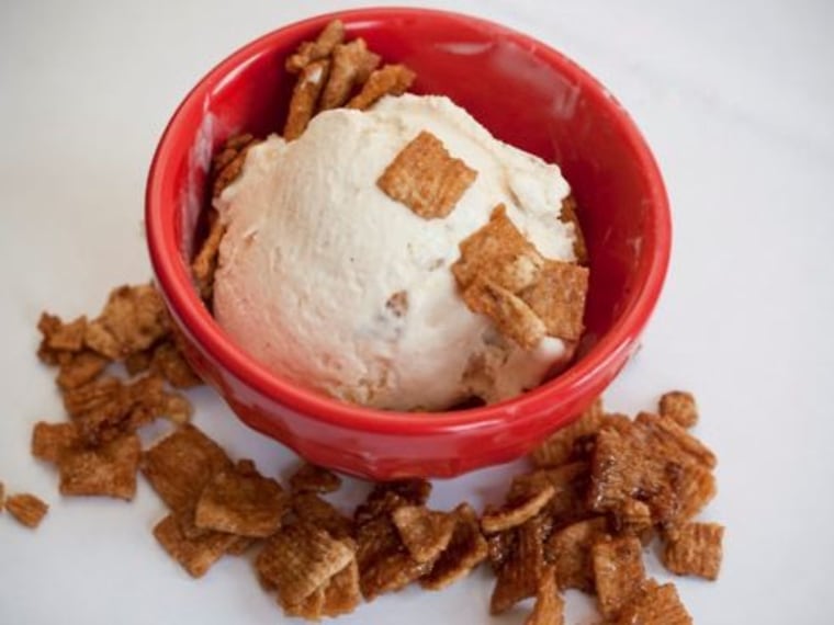 MilkMade added crunchy bits of toasted Cinnamon Toast Crunch to a creamy, vanilla-cinnamon ice cream base.