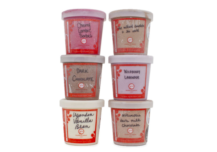 Jeni's Splendid Ice Creams Valentine's Day collection.