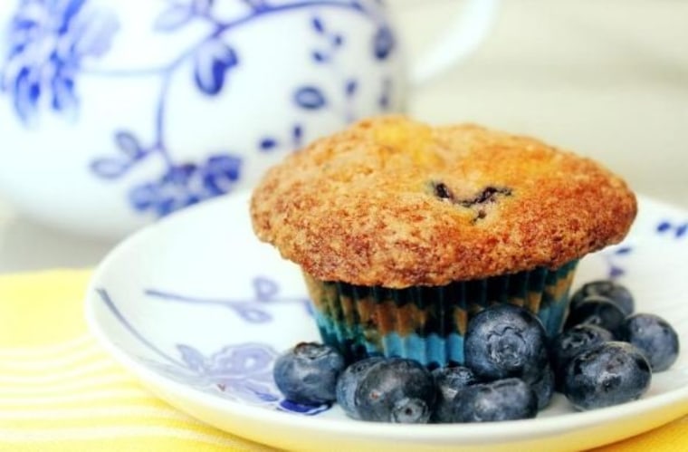 Mmmmm ... blueberry muffin
