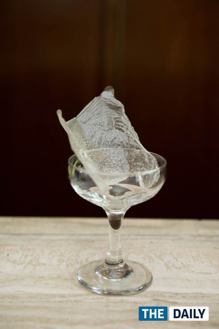 That cocktail napkin's made of gin -- and you can eat it!