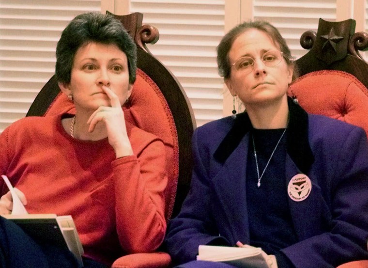 Lawyers Susan Murray, left, and Beth Robinson brought a lawsuit before the Vermont Supreme Court that led to the court's decision on same-sex marriage in 2000.