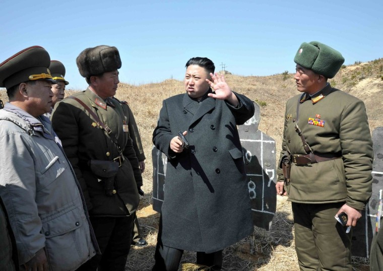 Kim Jong Un Gets To Grips With North Korean Army's Latest Technology