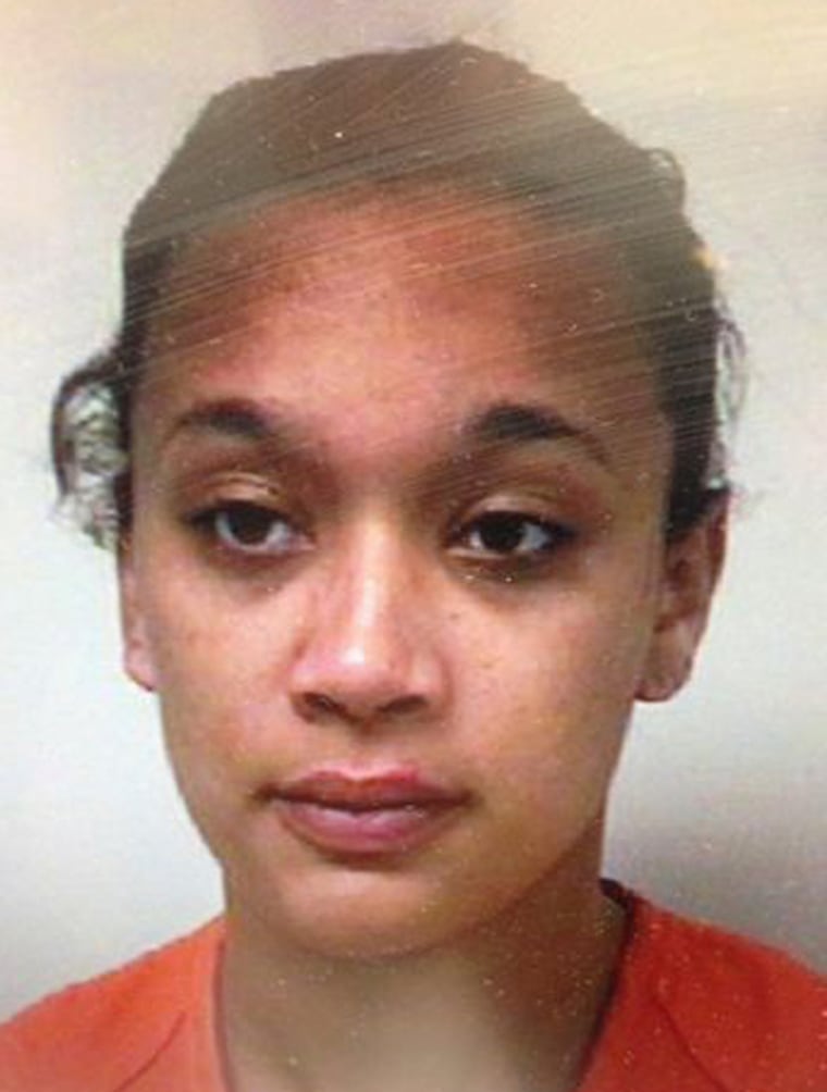 Keana Barnes, who was serving a 25-year sentence for manslaughter, escaped from a Louisiana prison but has now been recaptured in Los Angeles. This photo was released Jan. 4, 2013, by the Louisiana Department of Public Safety and Corrections.