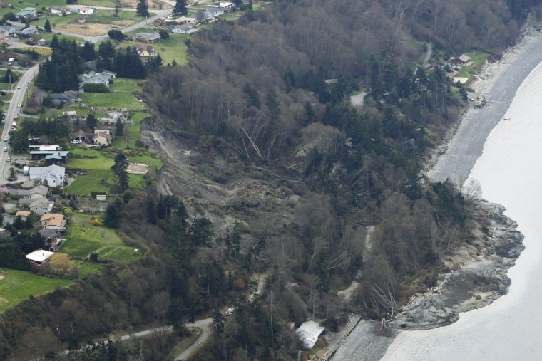 Massive Landslide In Washington State Damages Home, Threatens Others