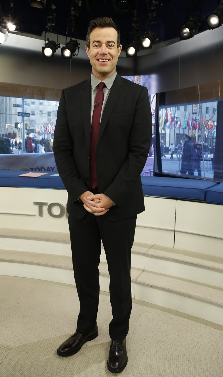 Carson Daly Thursday, March 28, 2013, in New York, N.Y. (Rebecca Davis / TODAY)