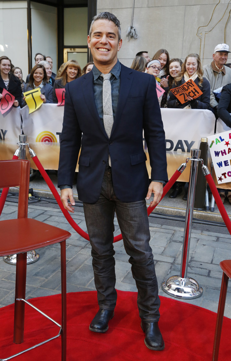 Andy Cohen Friday, March 29, 2013, in New York, N.Y. (Rebecca Davis / TODAY)