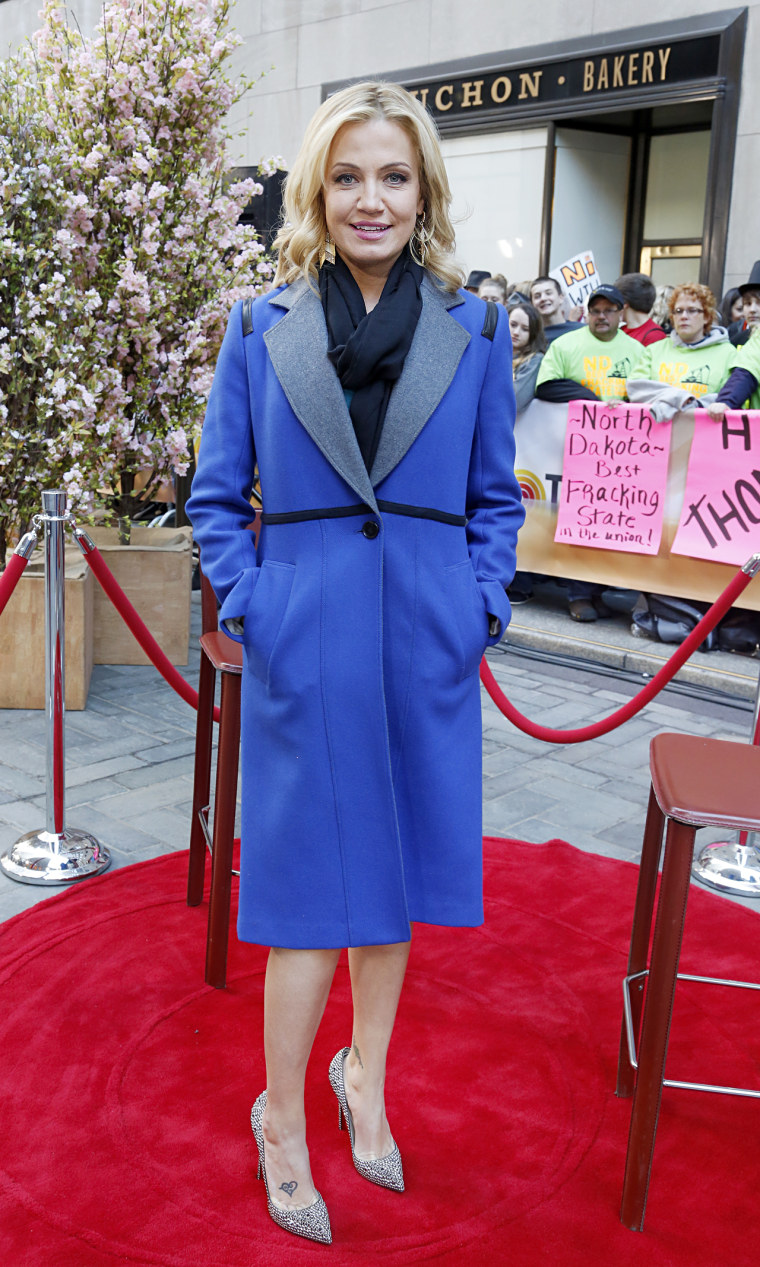 Michelle Beadle Friday, March 29, 2013, in New York, N.Y. (Rebecca Davis / TODAY)