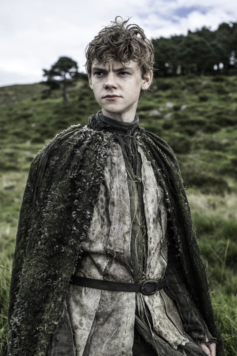 Thomas Brodie Sangster plays Jojen Reed.