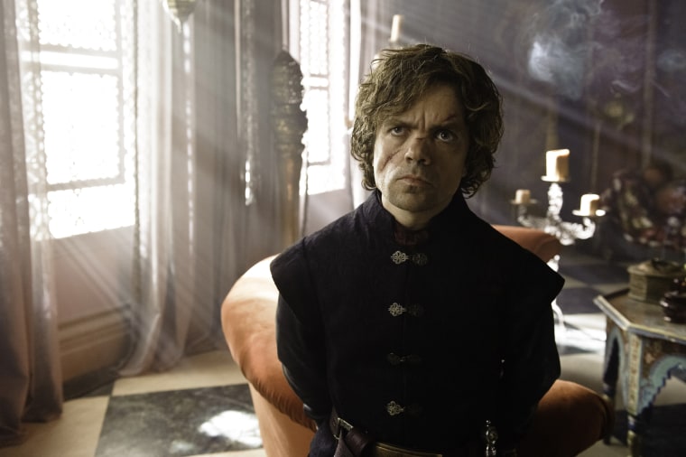 Peter Dinklage as Tyrion Lannister on