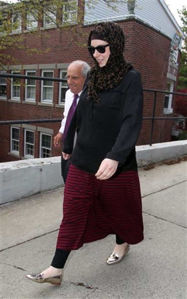 American widow of Boston bombing suspect wants his body released to his