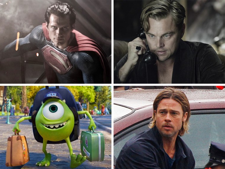 \"Man of Steel,\" \"The Great Gatsby,\" \"World War Z\" and \"Monsters University\" are among our picks for summer must-see movies.