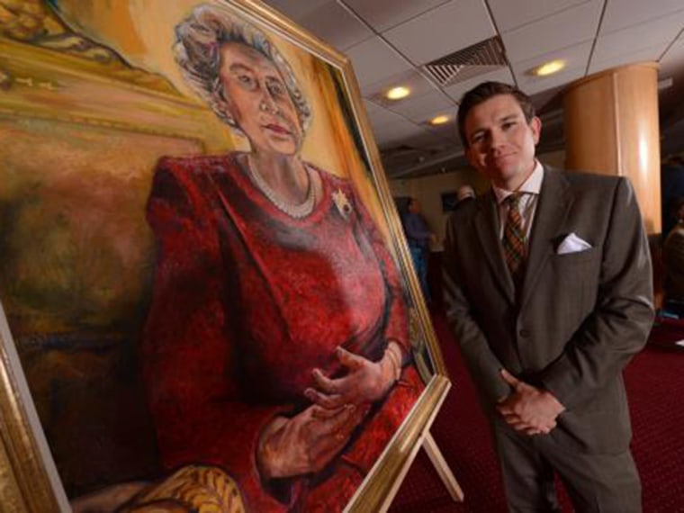 New portrait of Queen Elizabeth unveiled in Wales