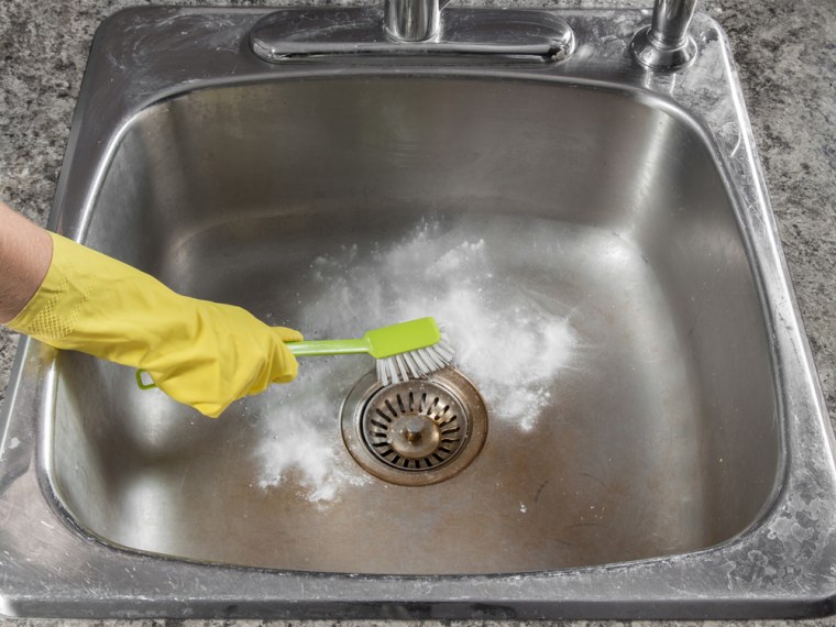 Kitchen sinks can contain hidden germs.
