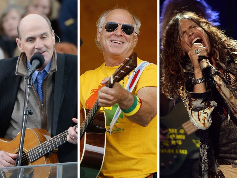 James Taylor, Jimmy Buffett, and Aerosmith are all part of