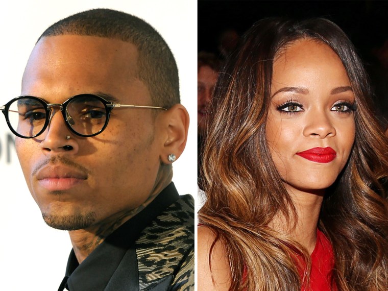 Chris Brown, Rihanna.