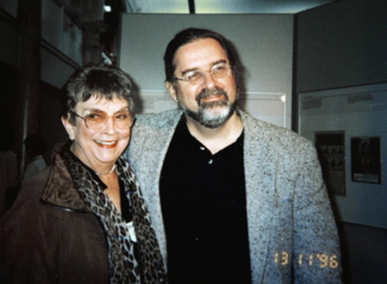 Image: Margaret Groening and Matt Groening