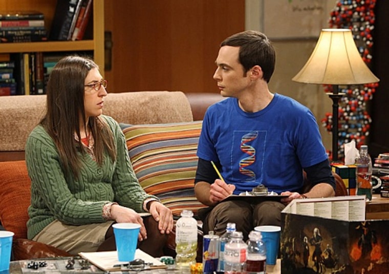 Sheldon and Amy.