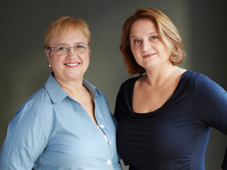 Lidia Bastianich and her daughter.