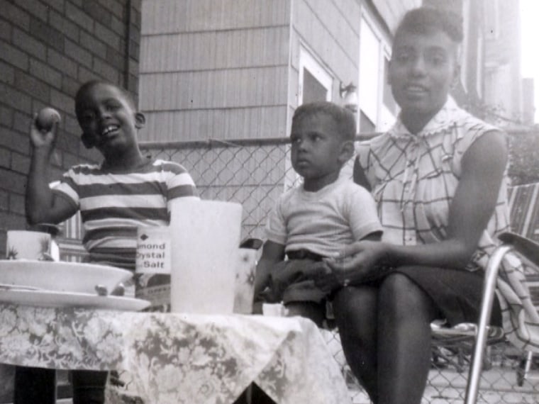 Al Roker and his mom.