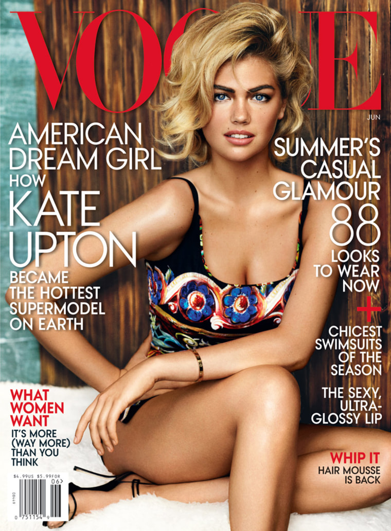 IMAGE: Kate Upton on Vogue