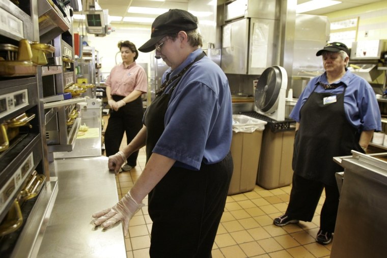 McDonald's workers aren't the only ones earning a low wage -- so are people in jobs made possibly by federal government funds.