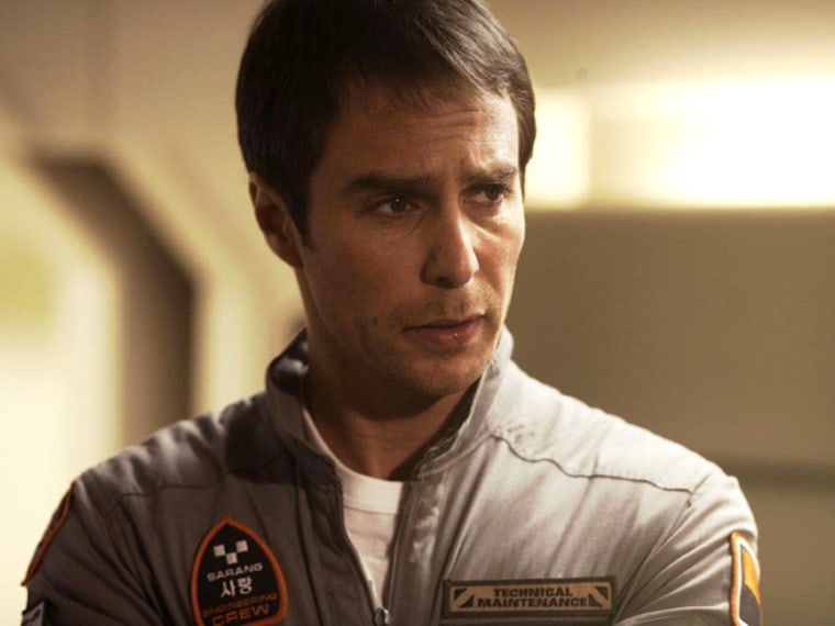 Sam Rockwell in a scene from 'Moon'.