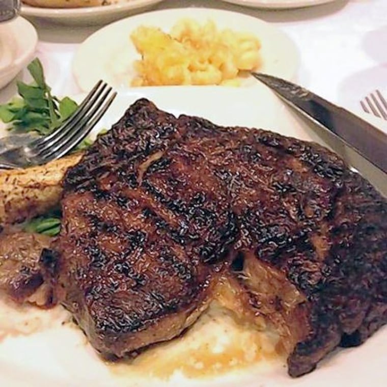 IRS agents said that this Jan. 7 photo of a steak and macaroni and cheese, captioned \"Morton's\" and posted on Instagram, helped them identify Nathanie...