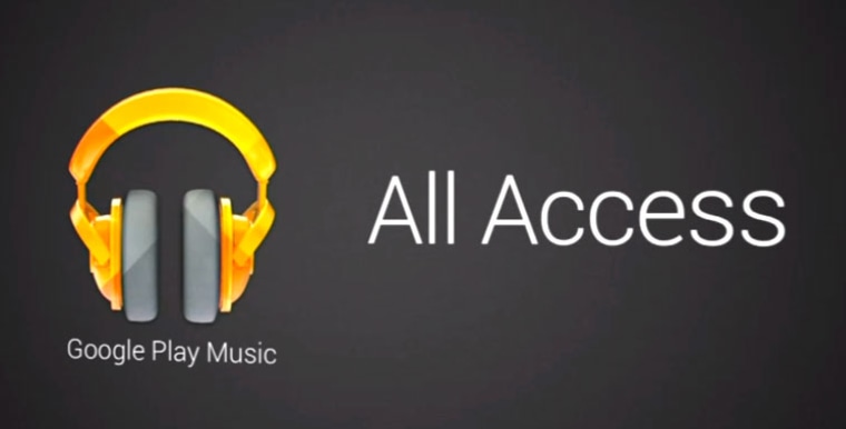 Google's logo for All Access music