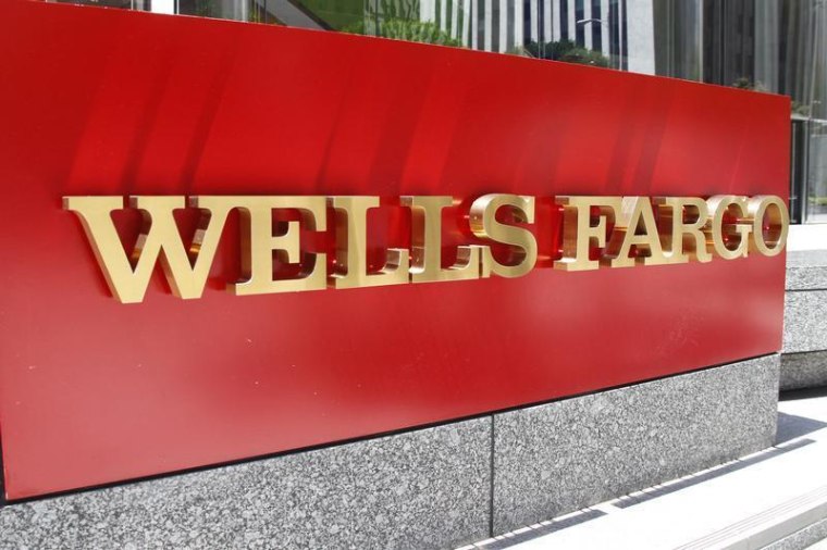 The logo for Wells Fargo bank is pictured in downtown Los Angeles, California July 17, 2012. REUTERS/Fred Prouser